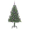 vidaXL &Aacute;rbol de Navidad con 300 LED con soporte Verde 210 cm PVC