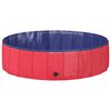 vidaXL Piscina Infantil Rojo y Azul &Oslash; 120 x 30 cm