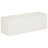 vidaXL Macetero de Jard&iacute;n Blanco 40 x 20 x 20 cm