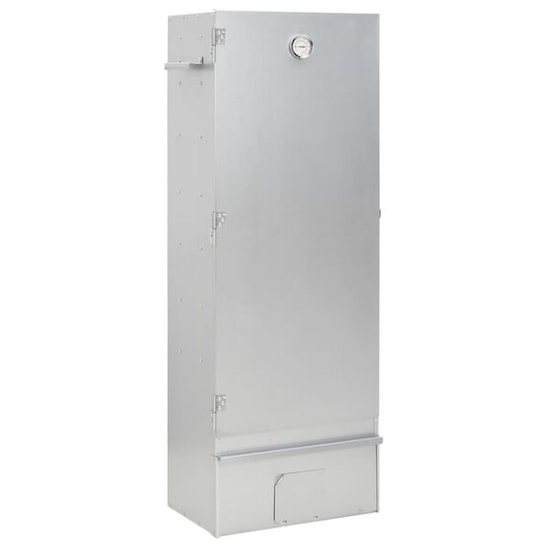vidaXL Horno ahumador de BBQ con generador humo fr&iacute;o acero galvanizado