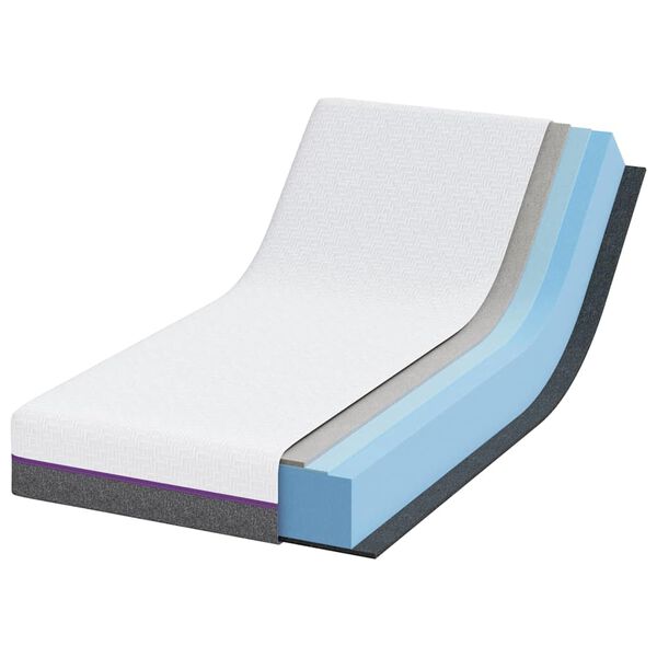 vidaXL Colch&oacute;n y gris 80 x 160 cm Tela Jacquard