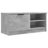 vidaXL Mueble de TV madera contrachapada gris hormig&oacute;n 80x35x36,5 cm