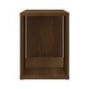 vidaXL Mueble de TV madera contrachapada marr&oacute;n roble 60x24x32 cm