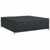vidaXL Funda para muebles Liso Negro 260 x 260 x 70 cm 600D