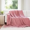 vidaXL Mantitas de Sof&aacute; 6 pcs Rosa 240 x 220 cm Lana