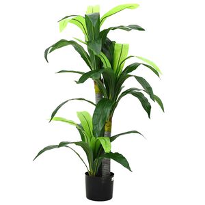 vidaXL &Aacute;rbol dracaena artificial 36 hojas 120 cm verde