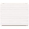 vidaXL Jardinera madera maciza de pino blanco 60x60x49,5 cm