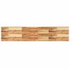 vidaXL Estante flotante madera acacia maciza acabado aceite 160x30x4cm