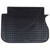 vidaXL Alfombrilla de Coche 4 pcs Negro Goma