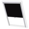 vidaXL Persiana enrollable opaca negra CK02 GGL y GGU
