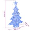 vidaXL &Aacute;rbol de Navidad con 100 LED Azul 122 cm Acr&iacute;lico