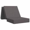 vidaXL Sof&aacute; Cama Plegable 75 x 63 x 45 cm Gris Claro
