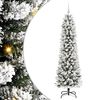 vidaXL &Aacute;rbol de Navidad artificial Blanco 180 cm PVC, Metal y Pl&aacute;stico