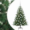 vidaXL &Aacute;rbol de Navidad artificial con bolas 150 cm 150 LED