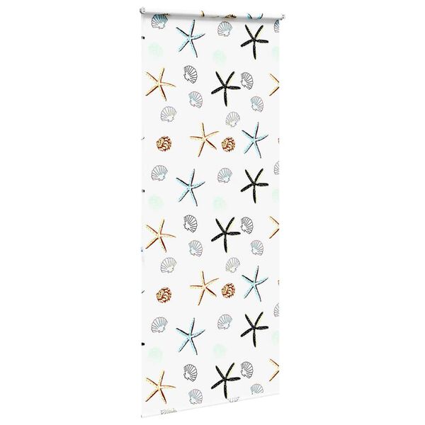 vidaXL Estor enrollable para ducha tela 90x240 cm ancho 86 cm