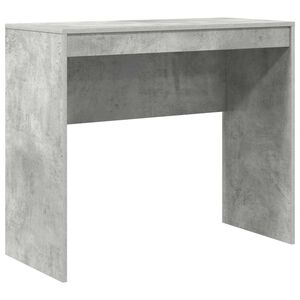 vidaXL Escritorio Gris Concreto 90 x 40 x 76 cm