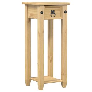 vidaXL Jardinera Corona madera maciza de pino 30x30x73 cm