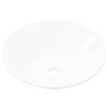 vidaXL Lavabo de cer&aacute;mica porcelana Art blanco