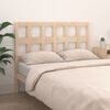 vidaXL Cabecero de cama madera maciza de pino 125,5x4x100 cm