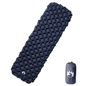 vidaXL Colch&oacute;n inflable de camping para 1 persona gris 190x58x6 cm