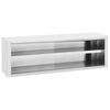 vidaXL Armario de pared para cocina acero inoxidable 150x40x50 cm