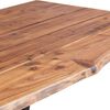vidaXL Mesa de comedor madera maciza de acacia 170x90x75 cm