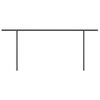 vidaXL Toldo retr&aacute;ctil autom&aacute;tico con postes gris antracita 6x3 m