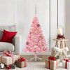 vidaXL &Aacute;rbol de Navidad Artificial Preiluminado Rosa 120 cm PVC