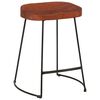 vidaXL Taburetes de bar Gavin 2 uds madera mango maciza 45x38x53 cm