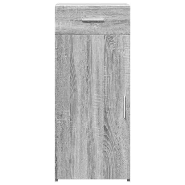 vidaXL Aparador madera de ingenier&iacute;a gris Sonoma 40x42,5x93 cm