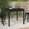 vidaXL Mesa de jard&iacute;n madera maciza pino negro 82,5x82,5x76 cm
