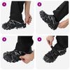 vidaXL Picos de Hielo para Zapatos Negro S