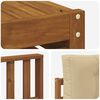 vidaXL Conjunto de sof&aacute;s de exterior con coj&iacute;n 8 pcs Natural y Beige