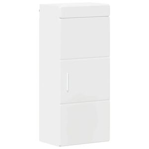 vidaXL Armario de pared para ba&ntilde;o con estante TULUM 37 x 24,5 x 86 cm