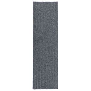 vidaXL Alfombra de pasillo atrapa suciedad 100x400 cm gris