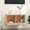 vidaXL Armario de pared madera ingenier&iacute;a roble Sonoma 80x36,5x35 cm
