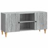 vidaXL Mueble de TV 102 x 34,5 x 50 cm Gris Sonoma