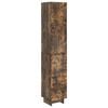 vidaXL Juego de armarios 2 pcs Roble Ahumado 34,5 x 33 x 90 cm