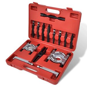 vidaXL Conjunto de Extractor de Rodamiento - 14 Piezas