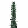 vidaXL &Aacute;rbol de Navidad emergente preiluminado con luces verde 210 cm