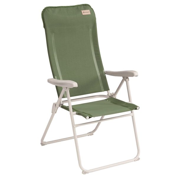 Outwell Silla reclinable de camping Cromer verde viñedo