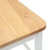vidaXL Sillas de comedor 2 pcs 48 x 49 x 95 cm Madera de Caucho S&oacute;lido