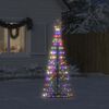 vidaXL &Aacute;rbol de Navidad LED 200 LEDs de colores 180 cm
