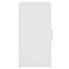 vidaXL Mueble zapatero de aglomerado blanco 32x35x70 cm