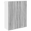 vidaXL Mueble colgante Gris Sonoma 80 x 31 x 100 cm