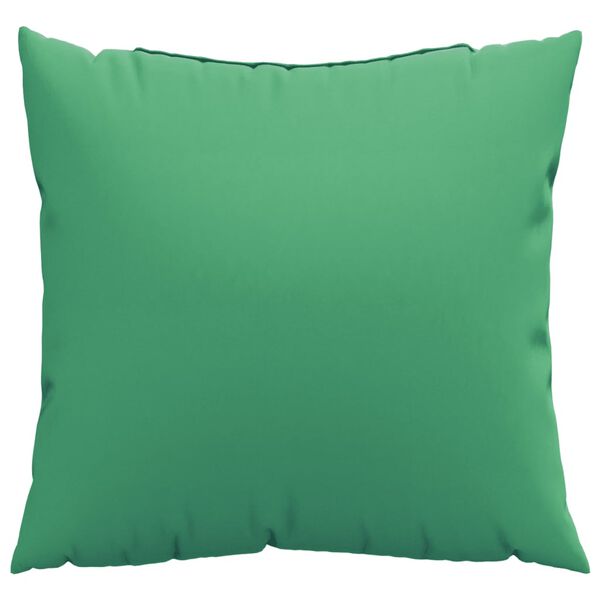 vidaXL Cojines decorativos 4 uds tela verde 60x60 cm