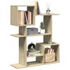 vidaXL Librer&iacute;a divisor madera ingenier&iacute;a roble Sonoma 92x29x112 cm