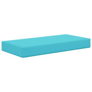 vidaXL Coj&iacute;n de asiento de exterior 100% Poli&eacute;ster Tuquesa