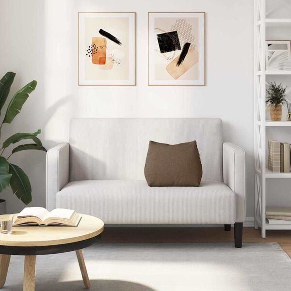 vidaXL Coj&iacute;n de Espalda Marr&oacute;n 45 x 20 x 35 cm tela