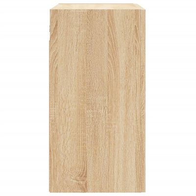 vidaXL Armario de pared madera de ingeniería roble Sonoma 60x31x60 cm